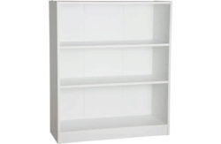 HOME Maine Small Extra Deep Bookcase - White